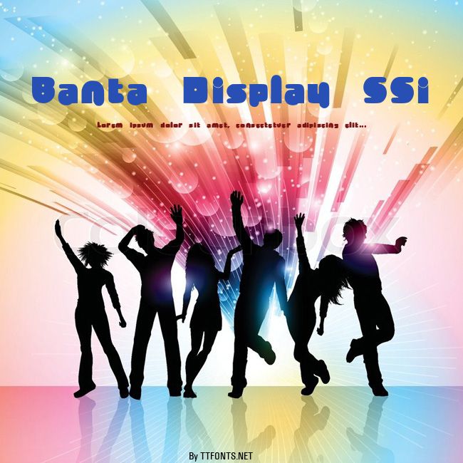 Banta Display SSi example